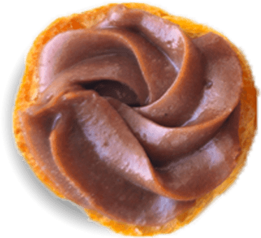 Chocolate swirl dessert by expert bakers at Custom Cakes in Dubai